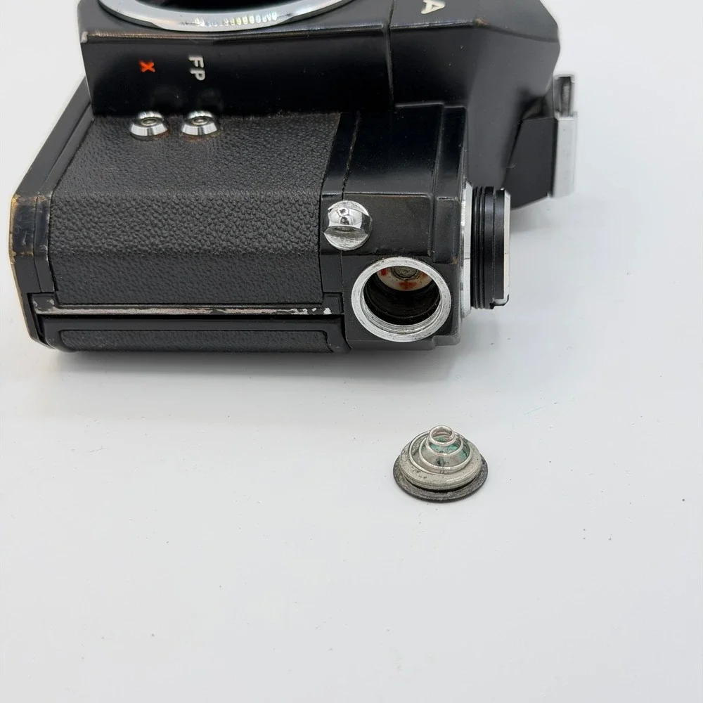 Fujica ST701 35mm SLR Film Camera Body Black M42 Screw Mount Vintage Vintage